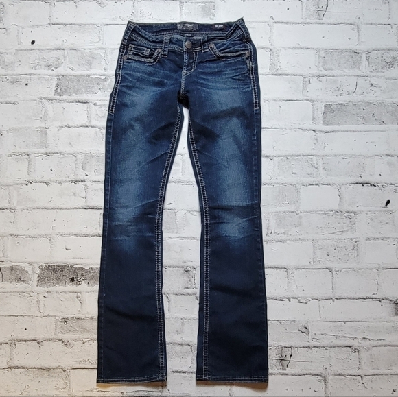 Silver Jeans Fluid Aiko Mid Slim Boot Cut - Picture 3 of 11